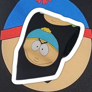 Ralph Marlin Mens Novelty Tie South Park Big Heads Vintage USA 57"